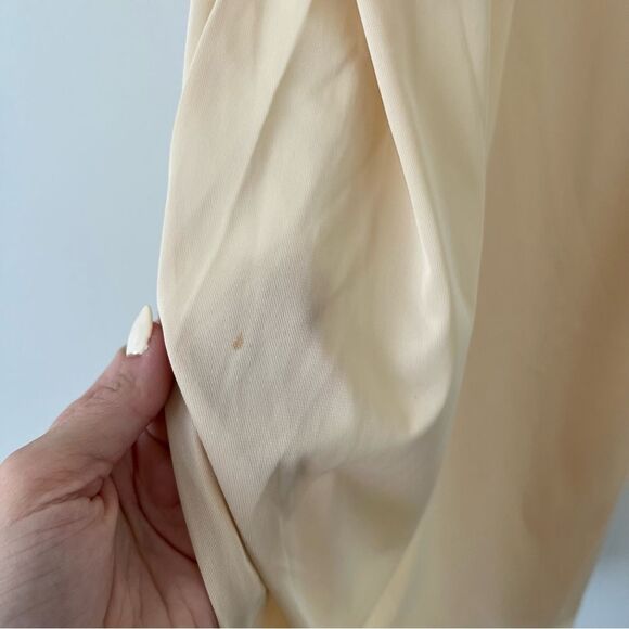 Vanity Fair Slip Nightgown Size 36 beige lace vintage 70s fashion - Picture 3 of 4